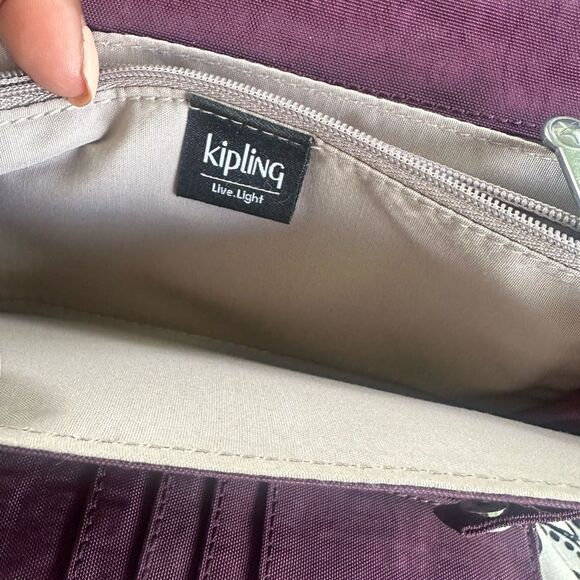 Kipling Women's Brownie Wallet (Violet Shades) - Picture 6 of 7